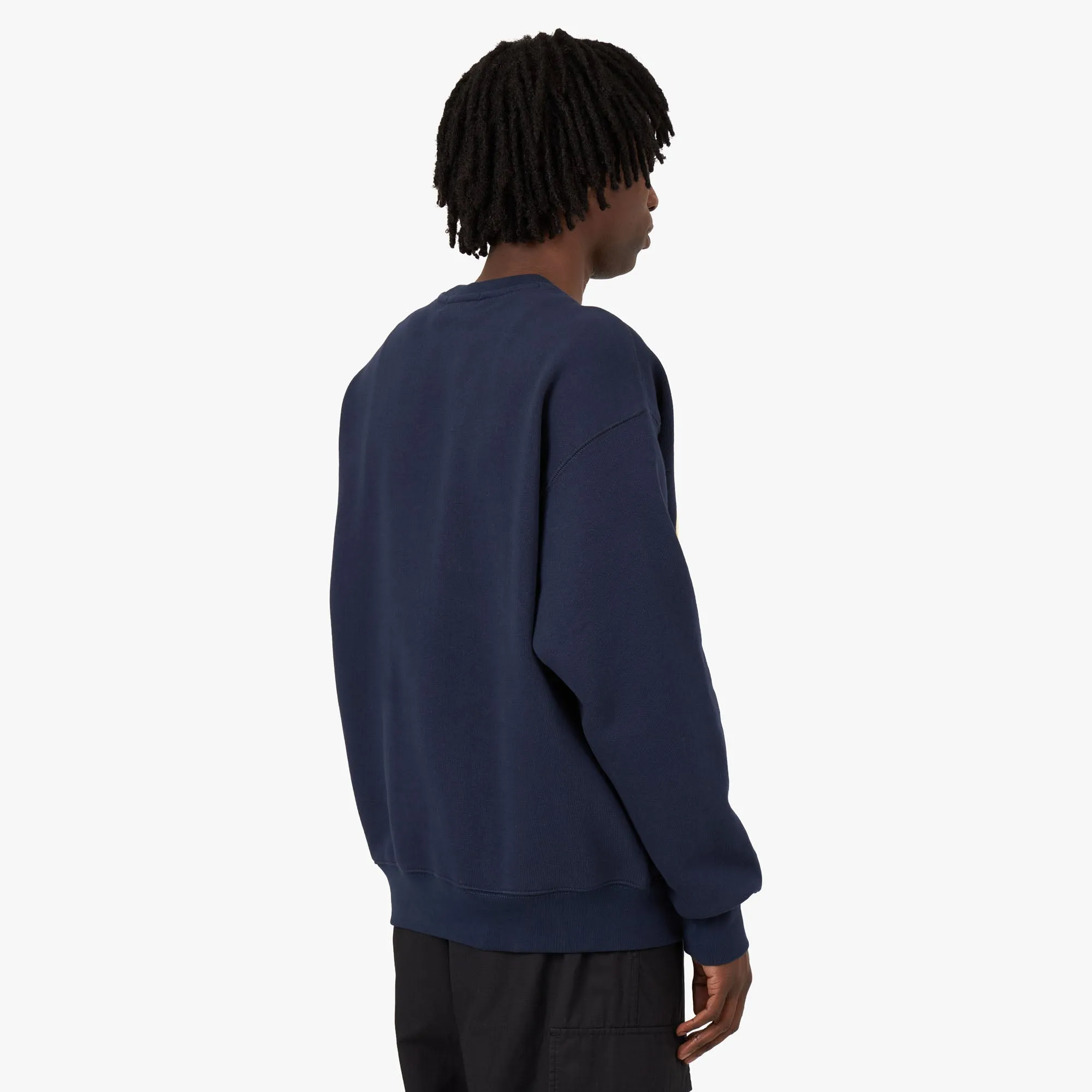 BAPE College Graphic Crewneck / Navy sold by Livestock product image thumbnail 3