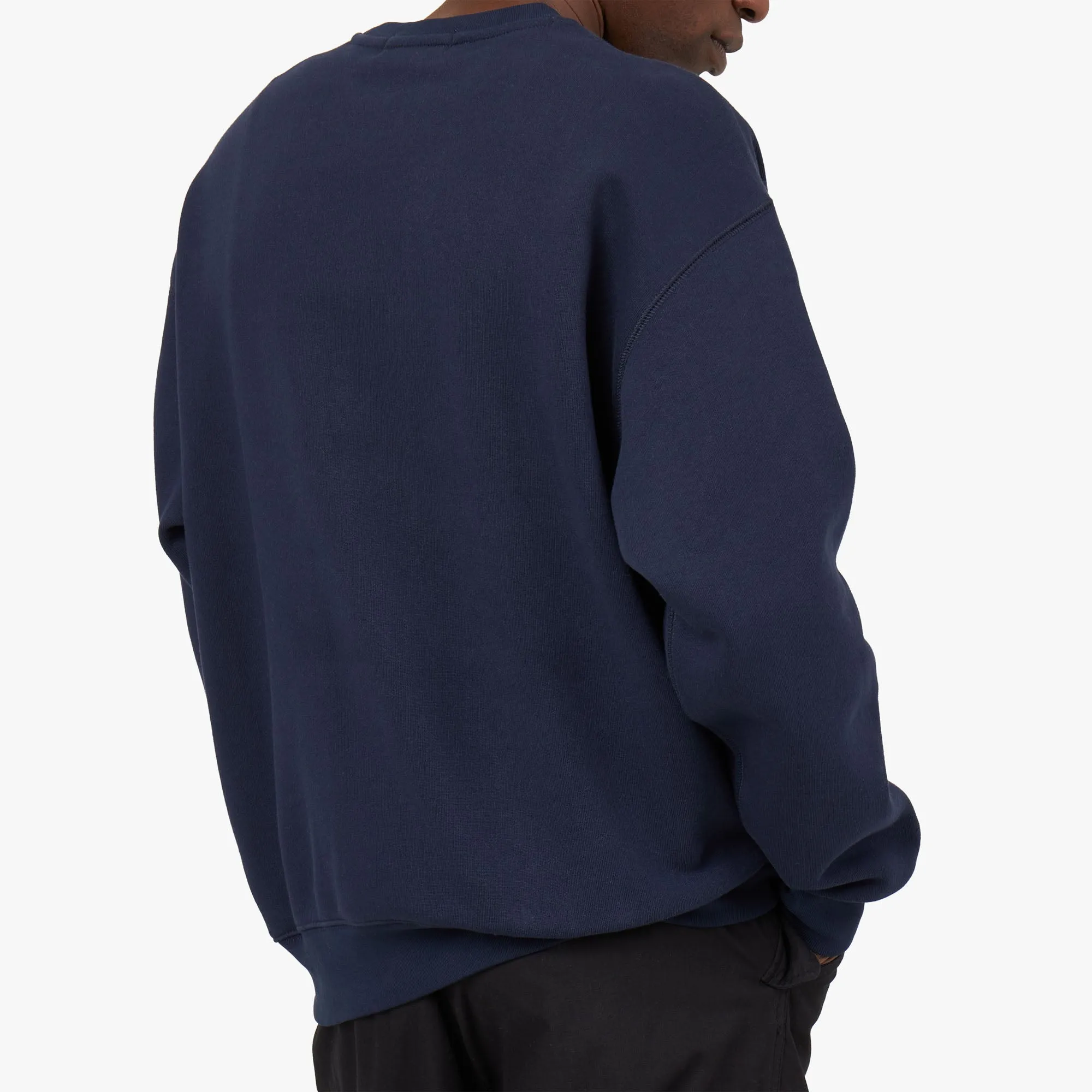 BAPE College Graphic Crewneck / Navy sold by Livestock product image thumbnail 5