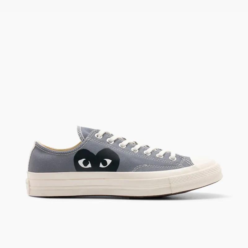 Converse x COMME des GARÇONS PLAY Chuck Taylor Ox / Grey sold by Livestock