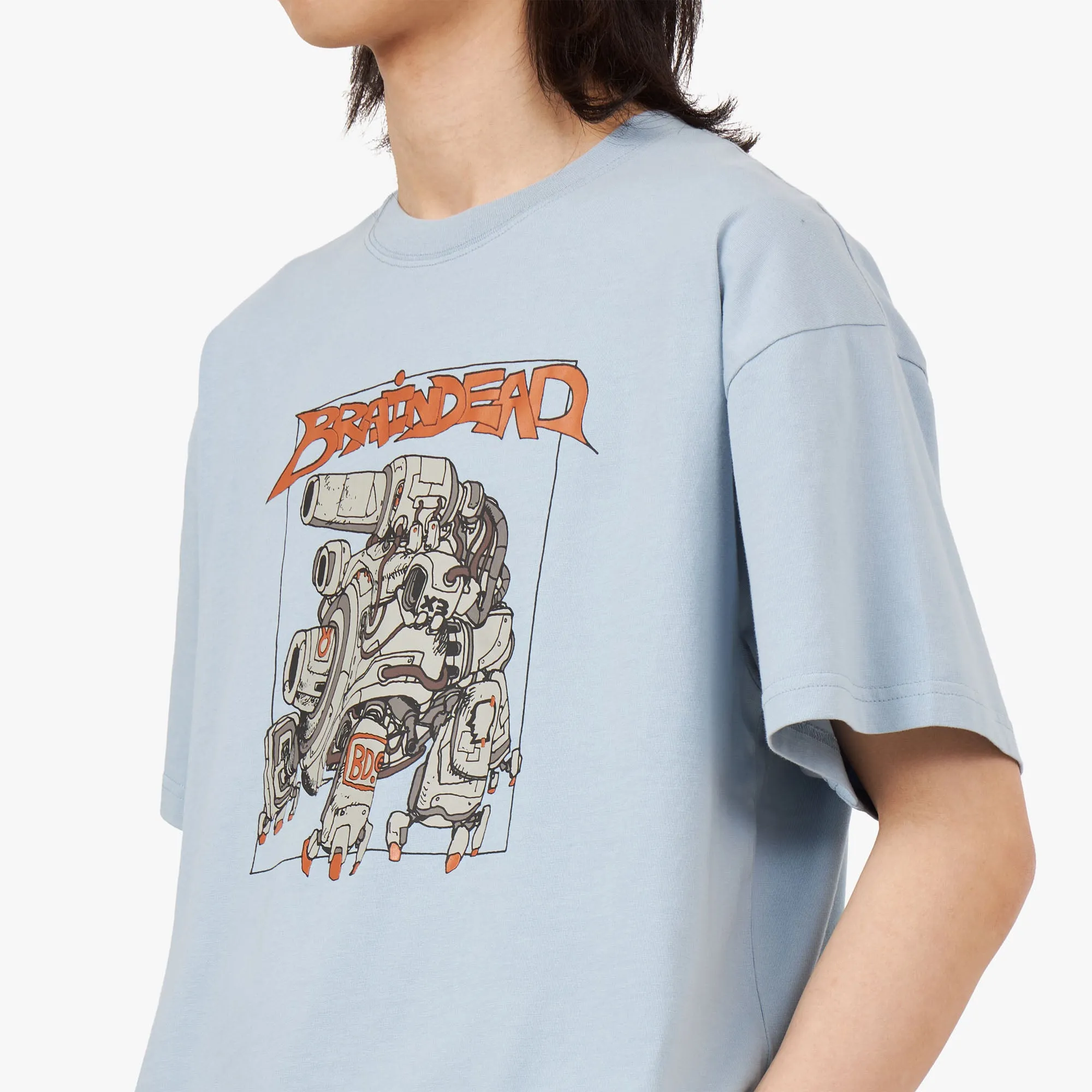 Brain Dead Mech Tank T-shirt / Slate sold by Livestock product image thumbnail 4