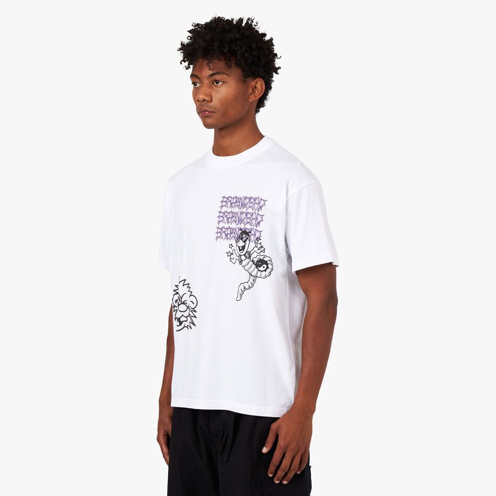 Brain Dead Jiblets T-shirt / White sold by Livestock product image thumbnail 2