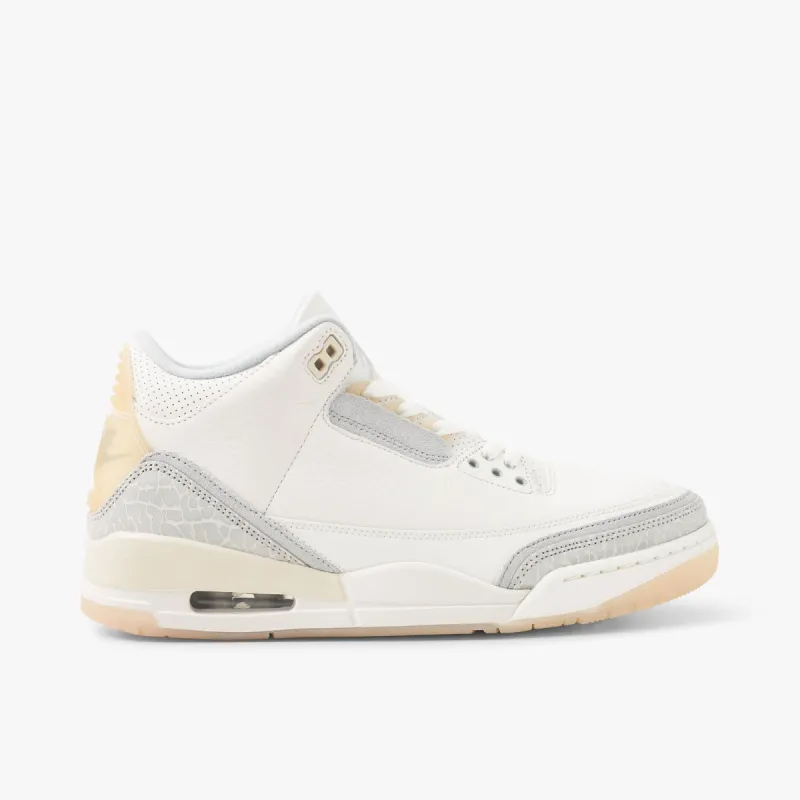 Jordan 3 Retro Craft Ivory / Grey Mist - Cream sold by Livestock