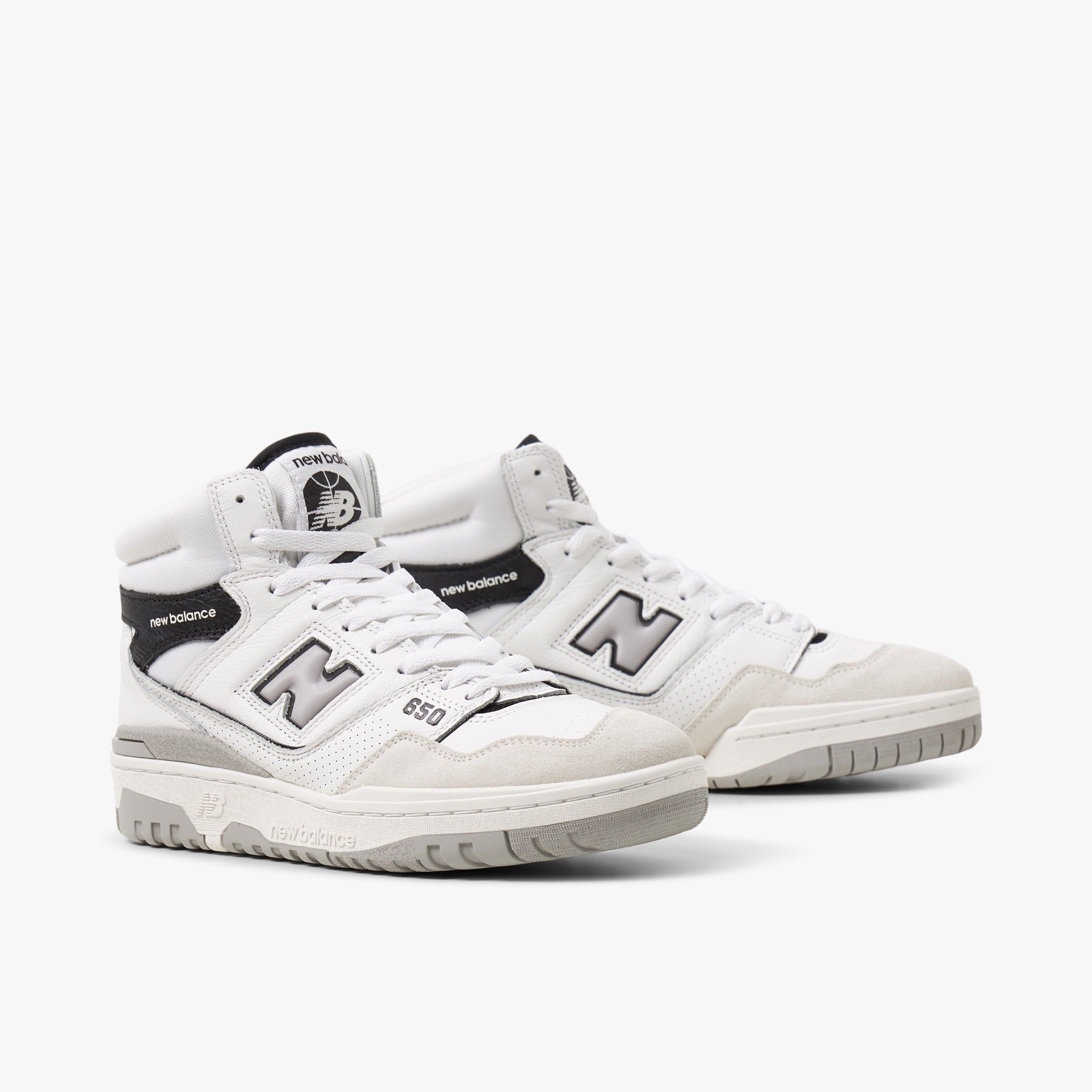New Balance BB650RWH White / Black sold by Livestock product image thumbnail 3