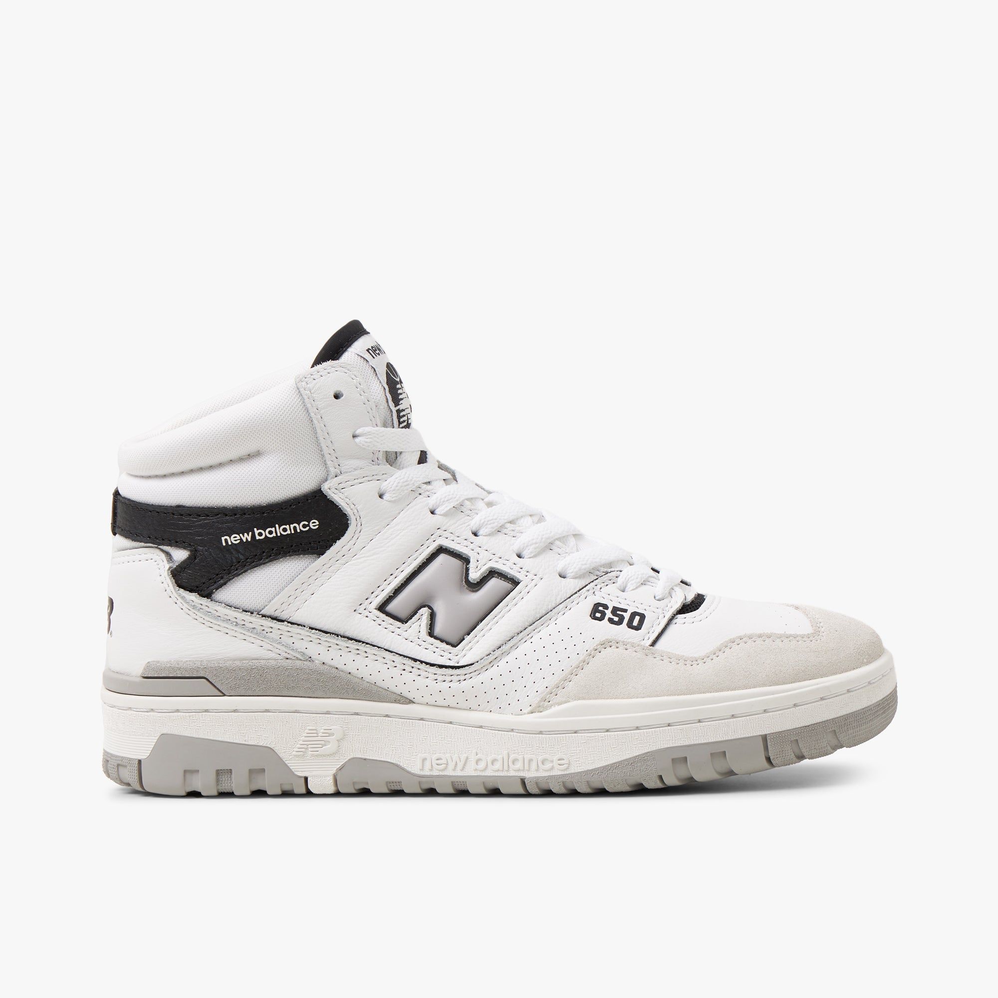 New Balance BB650RWH White / Black sold by Livestock