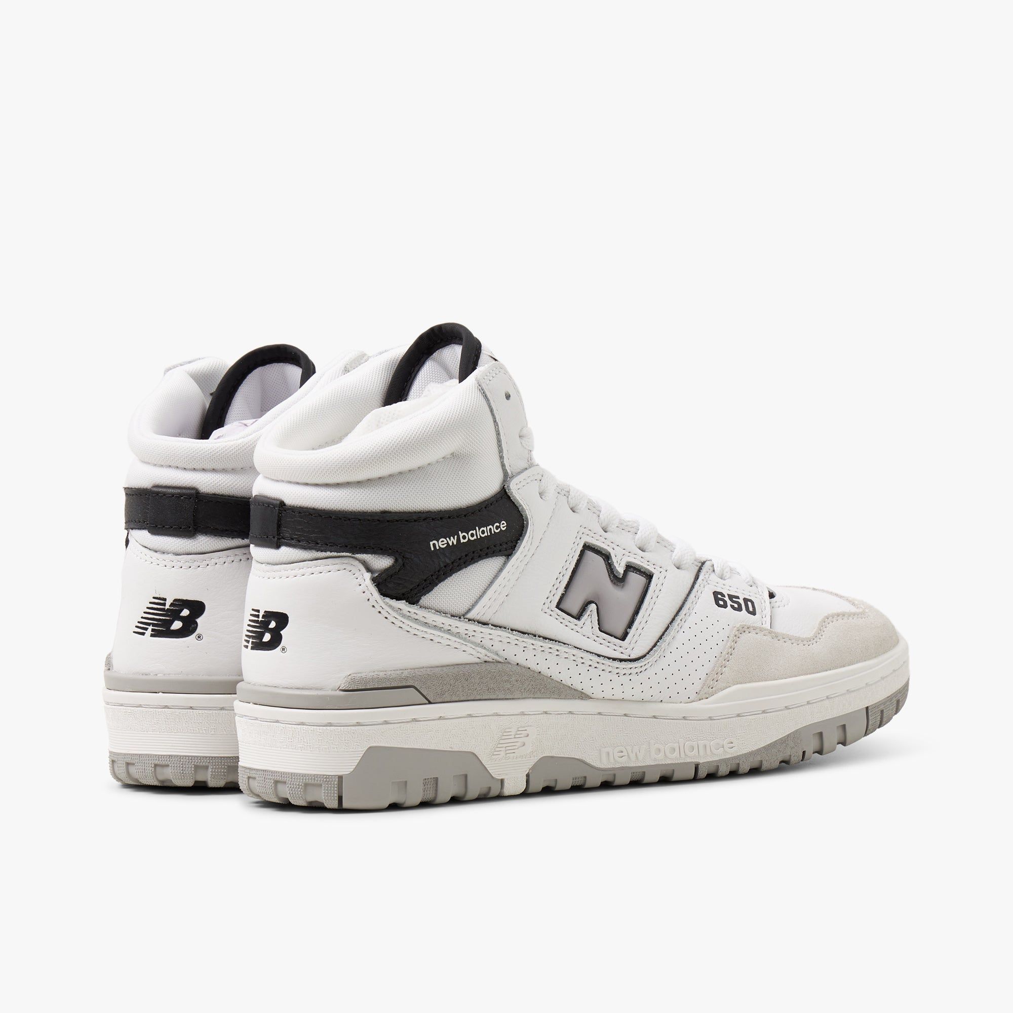 New Balance BB650RWH White / Black sold by Livestock product image thumbnail 4