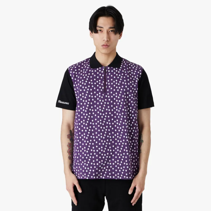 Pleasures Grenade Polo Shirt / Black made by Pleasures