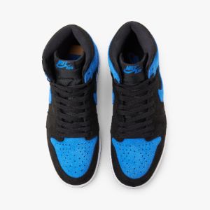 Jordan 1 Retro High OG Black / Royal Blue - White sold by Livestock