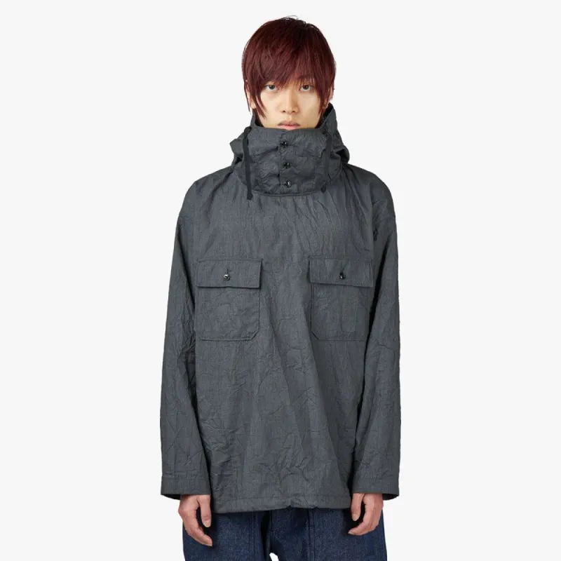 Engineered Garments PC Crepe Cagoule Shirt / Charcoal sold by Livestock