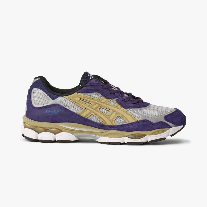 Asics x AWAKE NY Gel-NYC - Pure Silver / Gothic Grape | Parallel