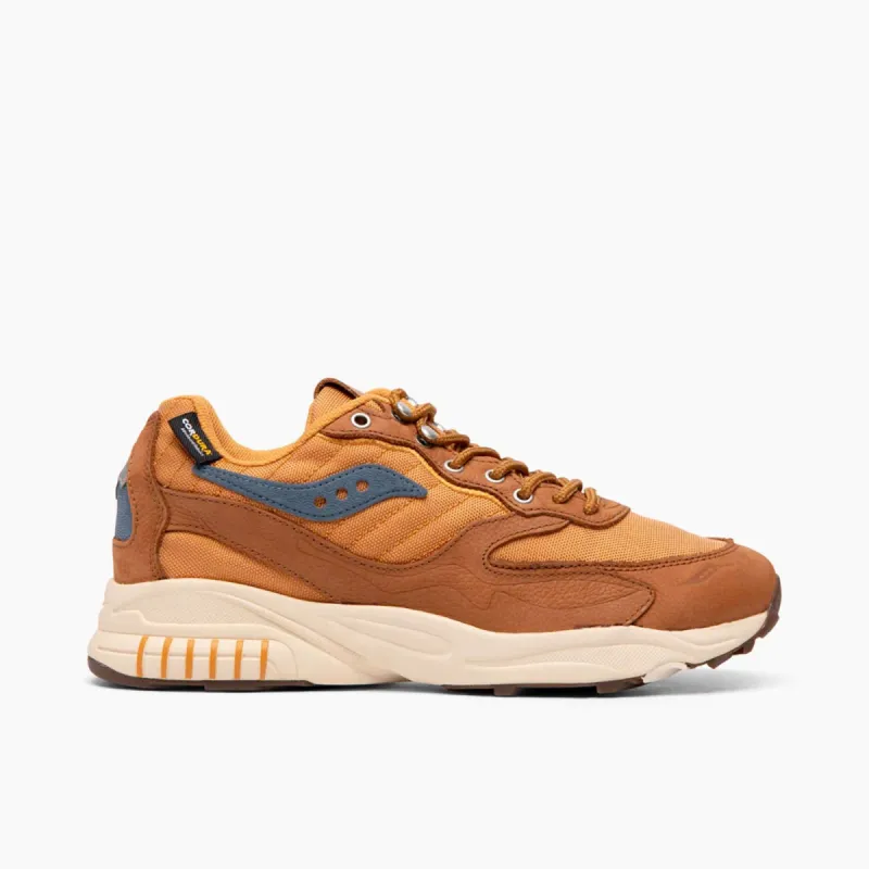 Saucony 3D Grid Hurricane Brown / Rust sold by Livestock
