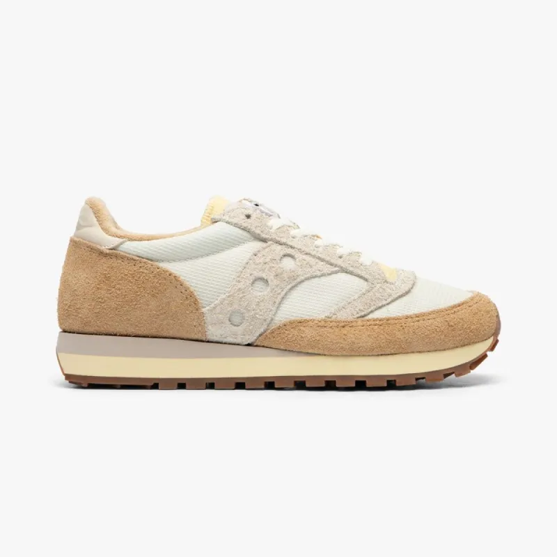 Saucony x Colour Plus Companie Jazz 81 White / Tan - Gum made by Saucony