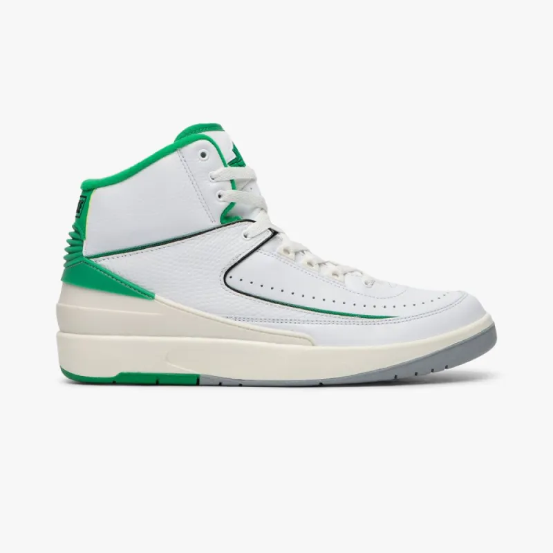 Jordan 2 Retro White / Lucky Green sold by Livestock