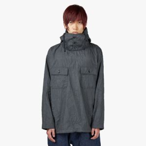 Engineered Garments PC Crepe Cagoule Shirt / Charcoal sold by Livestock