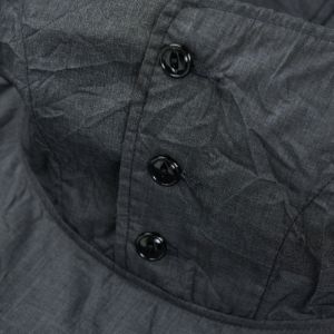 Engineered Garments PC Crepe Cagoule Shirt / Charcoal sold by Livestock