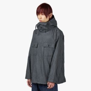 Engineered Garments PC Crepe Cagoule Shirt / Charcoal sold by Livestock