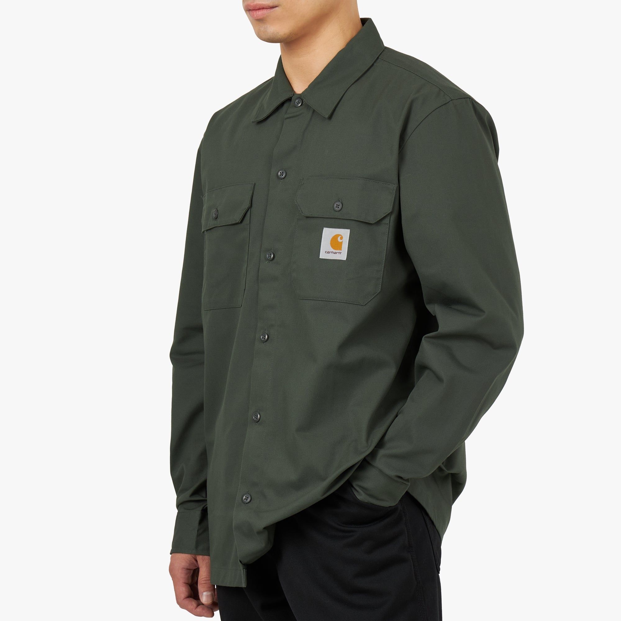 Carhartt WIP Master Shirt / Boxwood sold by Livestock product image thumbnail 4