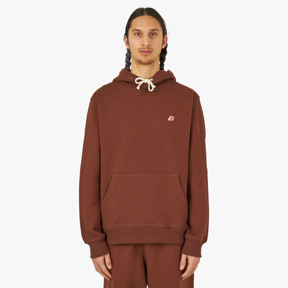 New Balance MADE in USA Core Pullover Hoodie / Rich Oak sold by Livestock