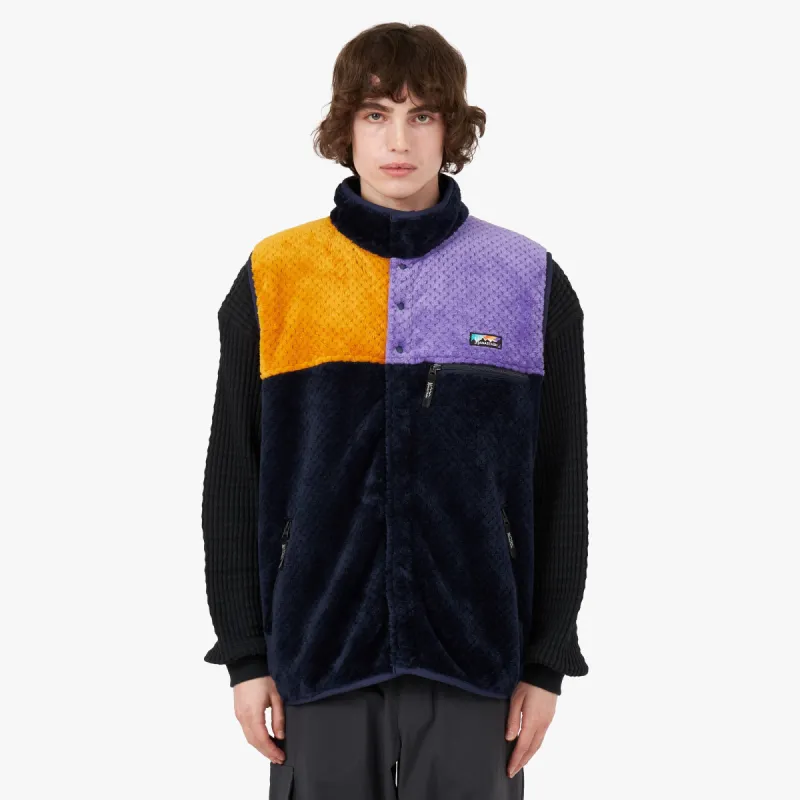 Manastash Poppy Thermal Fleece Vest / Pan sold by Livestock