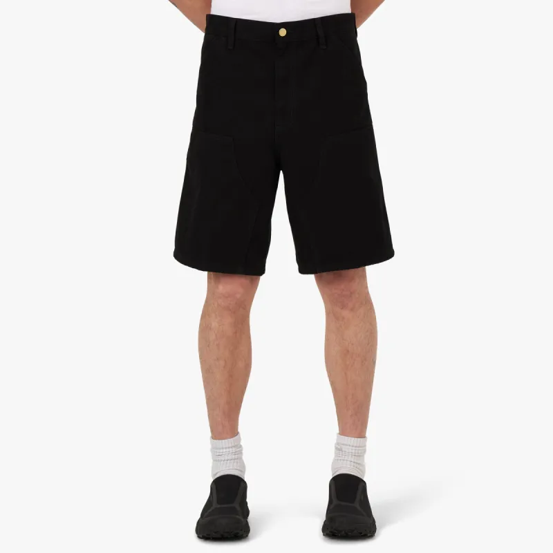 Carhartt WIP Double Knee Shorts / Black sold by Livestock