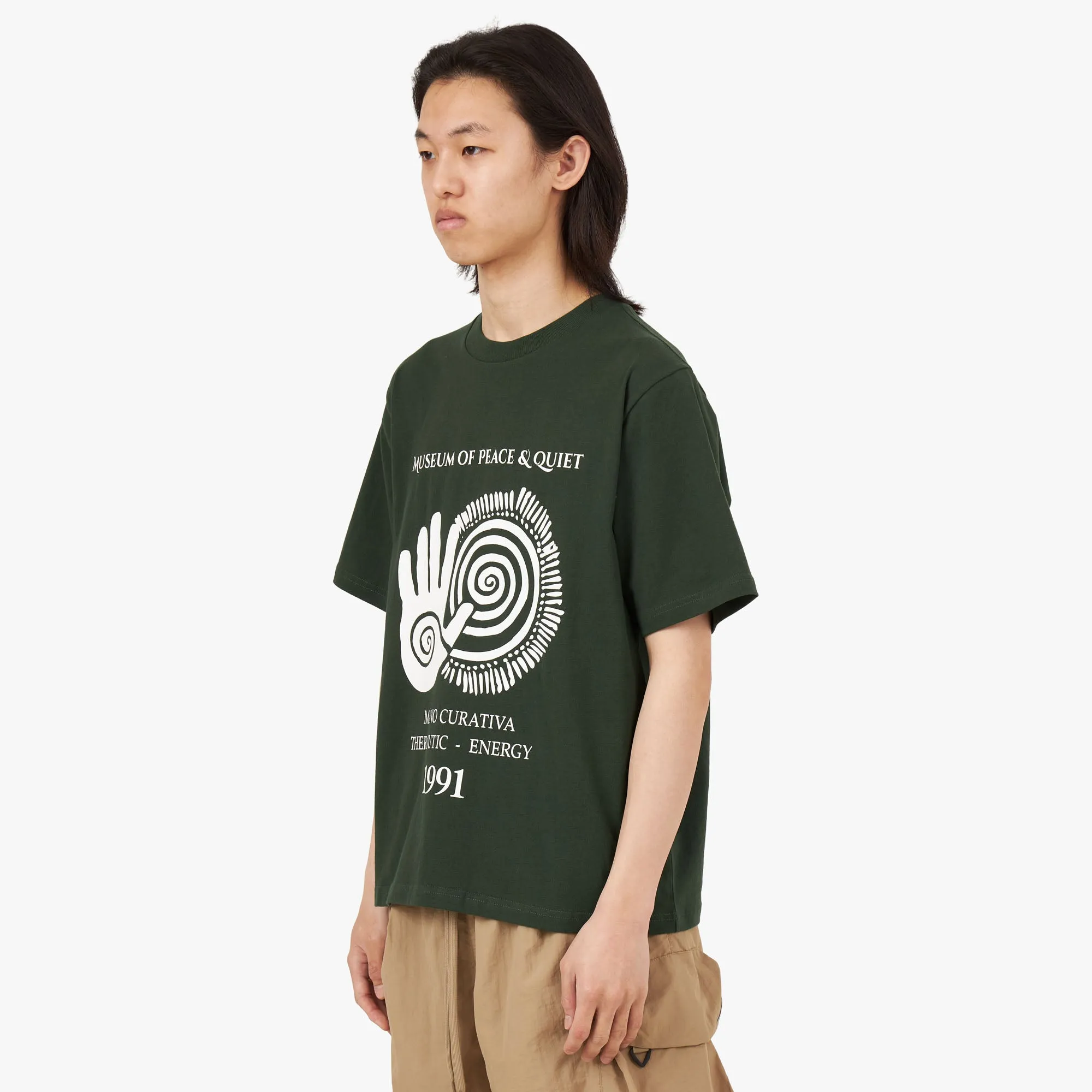 Museum of Peace & Quiet Mano Curativa T-shirt / Forest sold by Livestock product image thumbnail 2