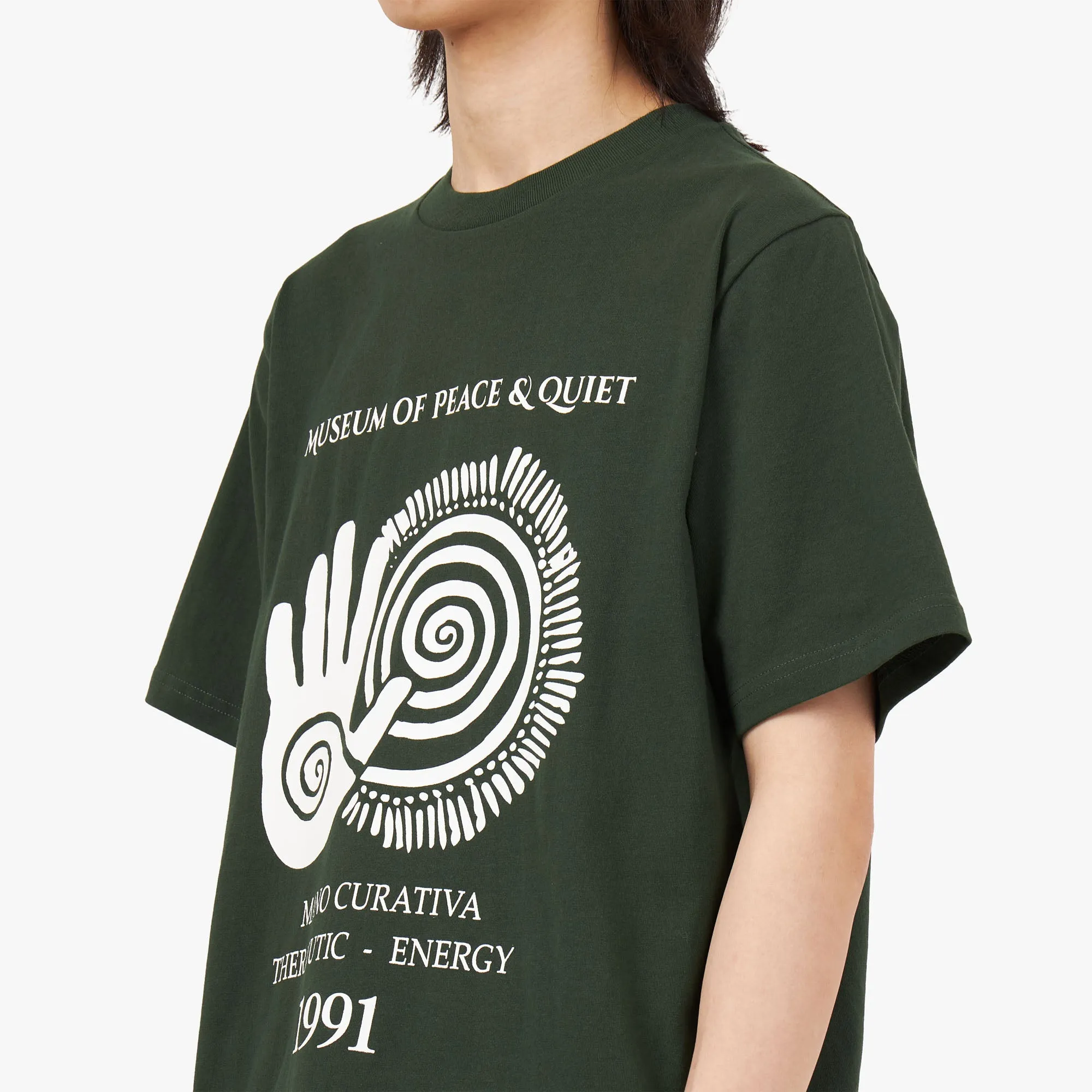 Museum of Peace & Quiet Mano Curativa T-shirt / Forest sold by Livestock product image thumbnail 4