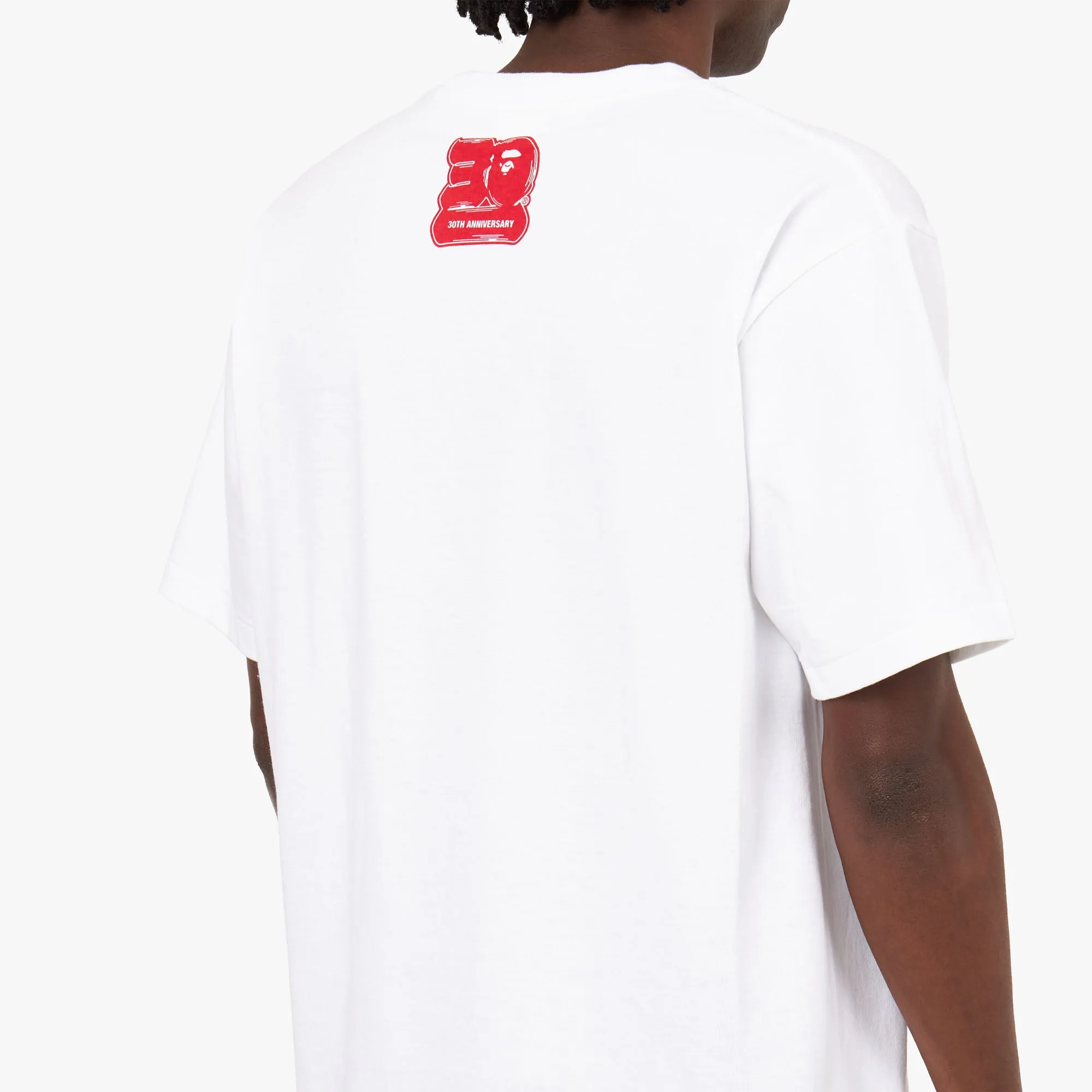 BAPE 30th Anniversary T-shirt White / Red | Parallel