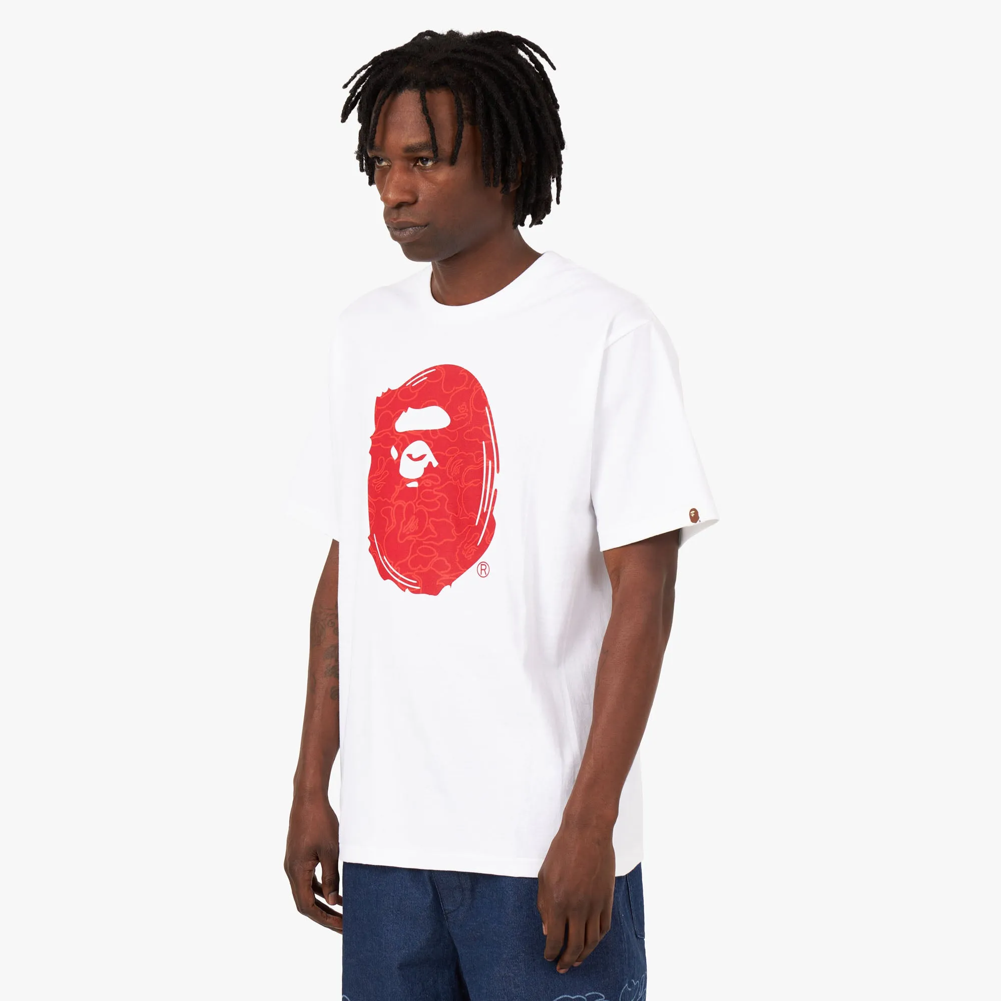 BAPE 30th Anniversary T-shirt White / Red sold by Livestock product image thumbnail 3