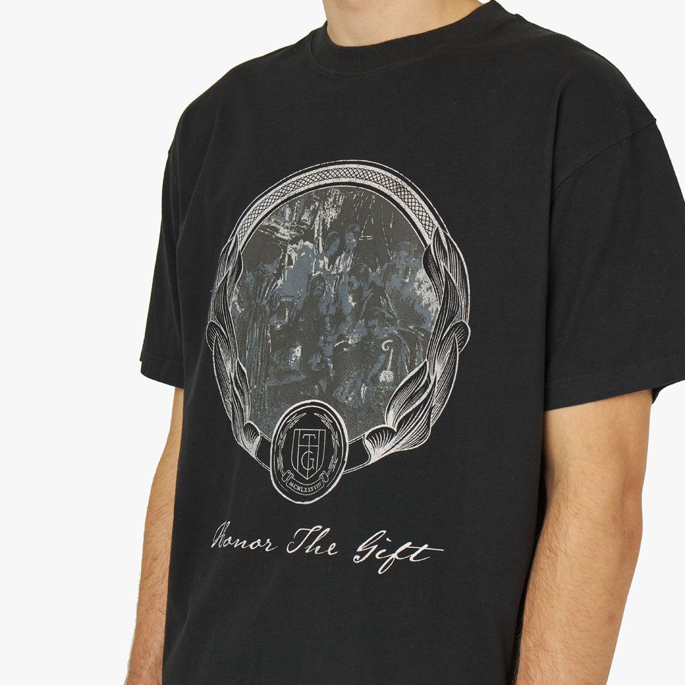 Honor The Gift Past And Future Short Sleeve Shirt / Black sold by Livestock product image thumbnail 4