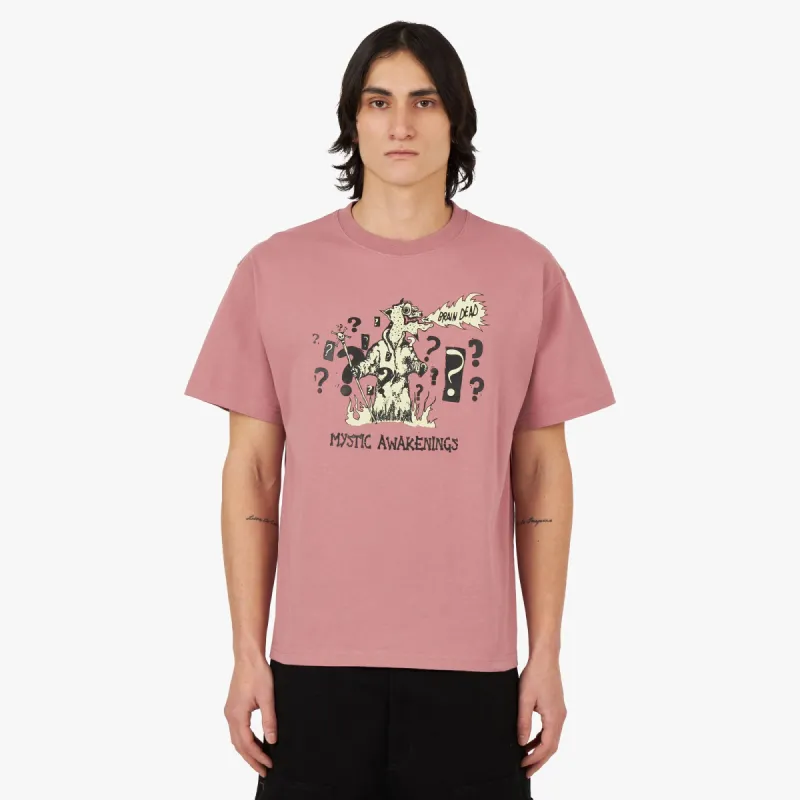 Brain Dead Mystic Awakenings T-shirt / Rose Taupe made by Livestock