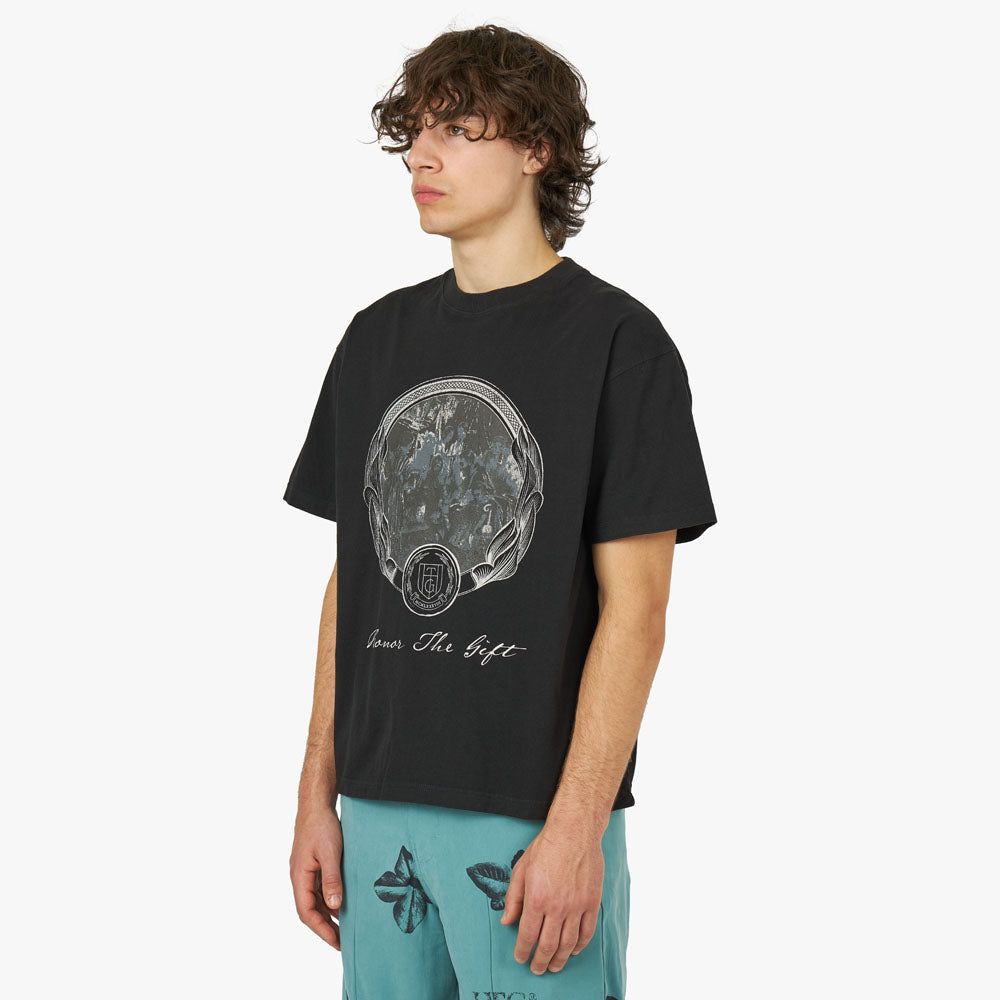 Honor The Gift Past And Future Short Sleeve Shirt / Black sold by Livestock product image thumbnail 3