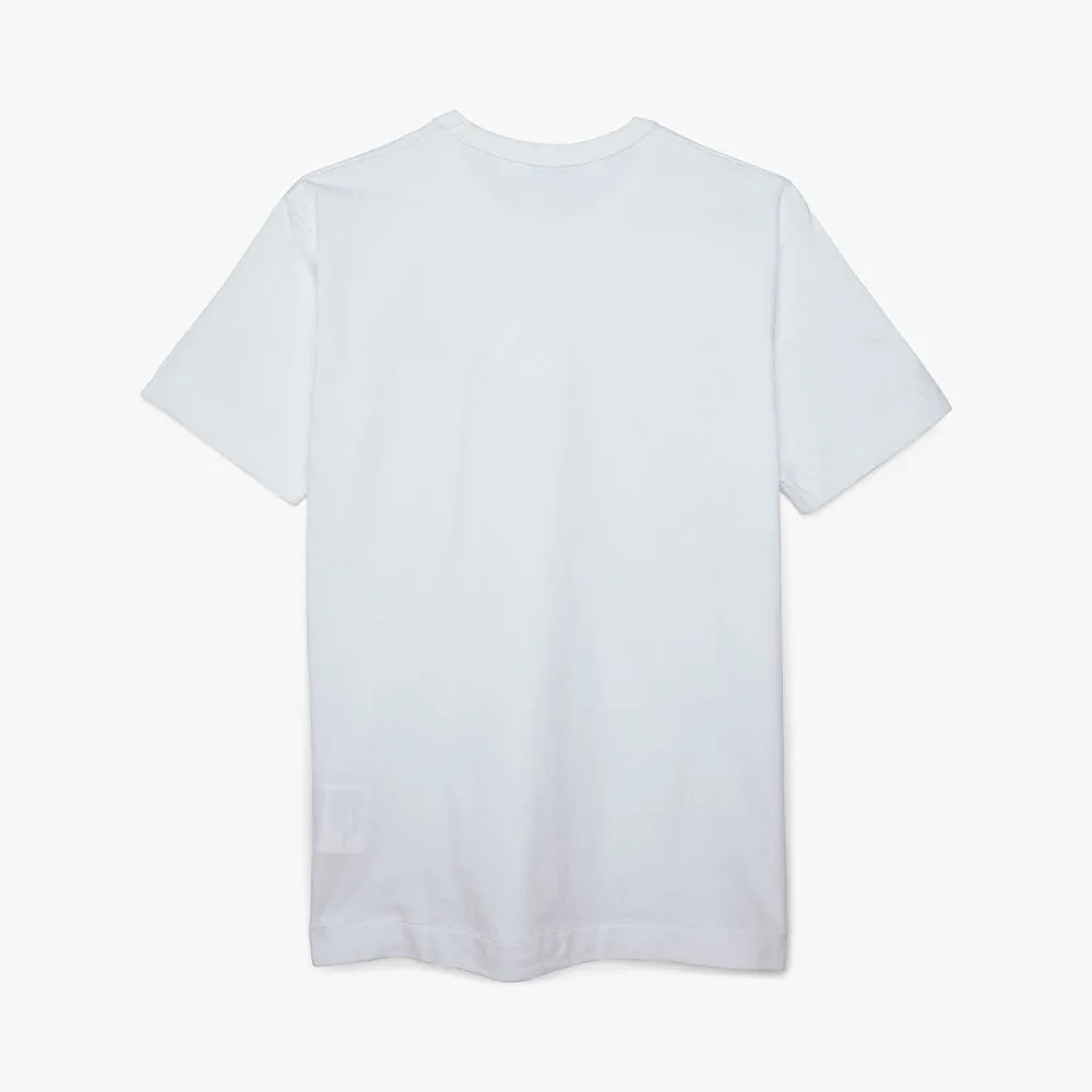 COMME des GARÇONS PLAY Gold Heart T-shirt / White sold by Livestock product image thumbnail 5