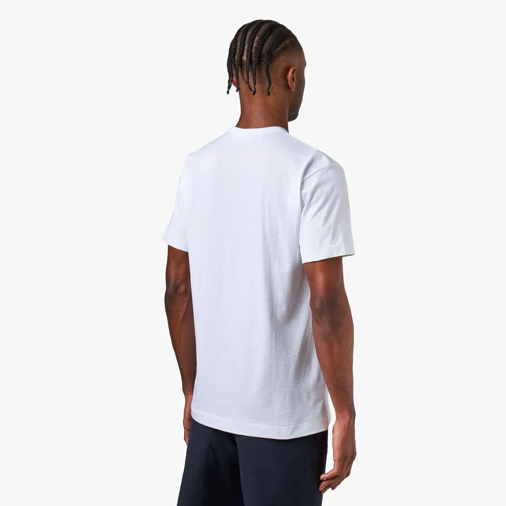 COMME des GARÇONS PLAY Gold Heart T-shirt / White sold by Livestock product image thumbnail 3