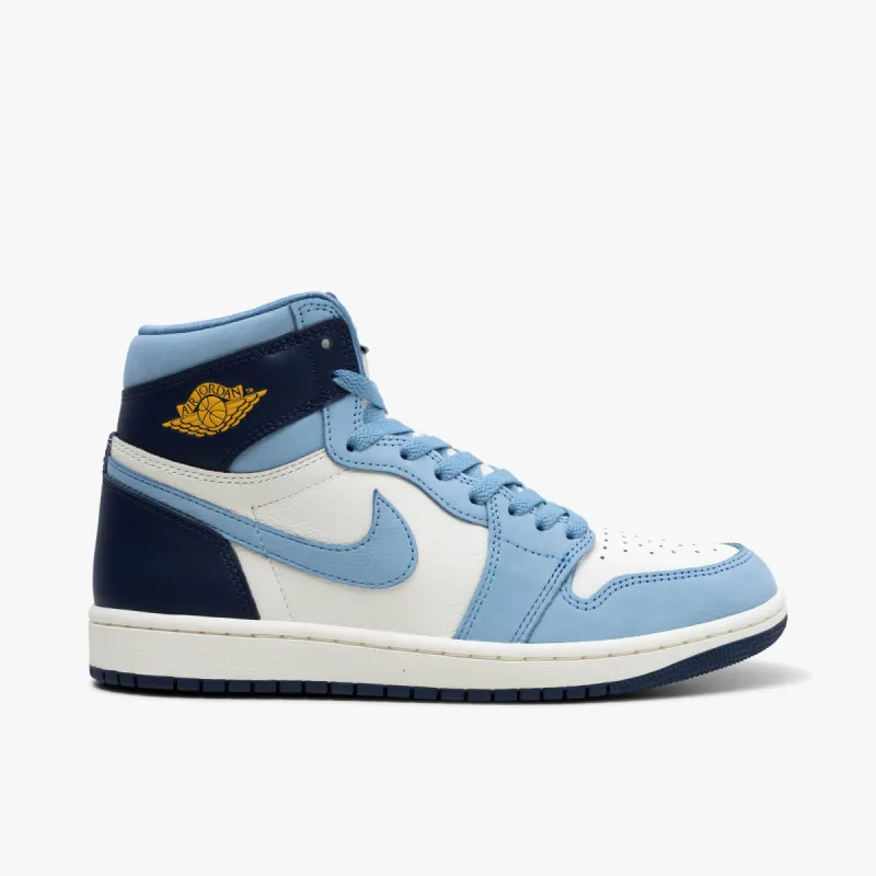 Jordan 1 Retro Women's High OG Uni Blue / Uni Gold sold by Livestock