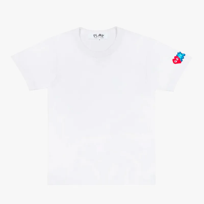 COMME des GARÇONS Invader Short Sleeve T-shirt / White made by Comme des Garcons PLAY