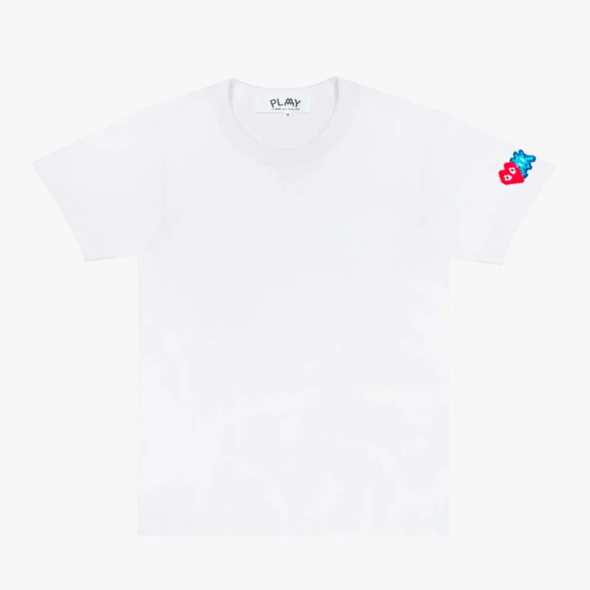 COMME des GARÇONS Invader Short Sleeve T-shirt / White sold by Livestock