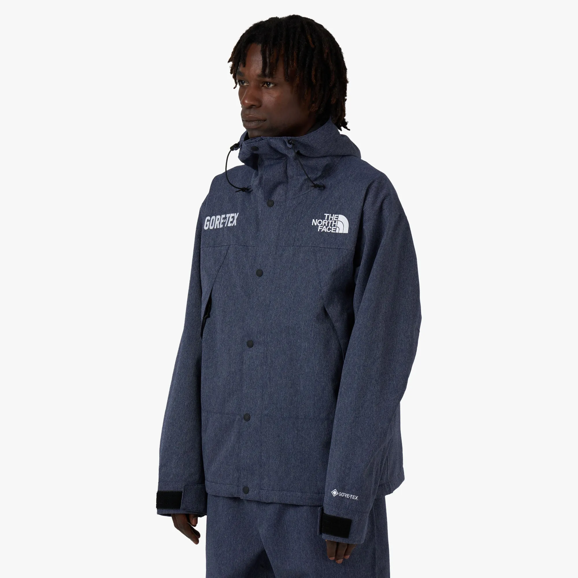 The North Face GTX Mountain Jacket Denim Blue / TNF Black sold by Livestock product image thumbnail 2