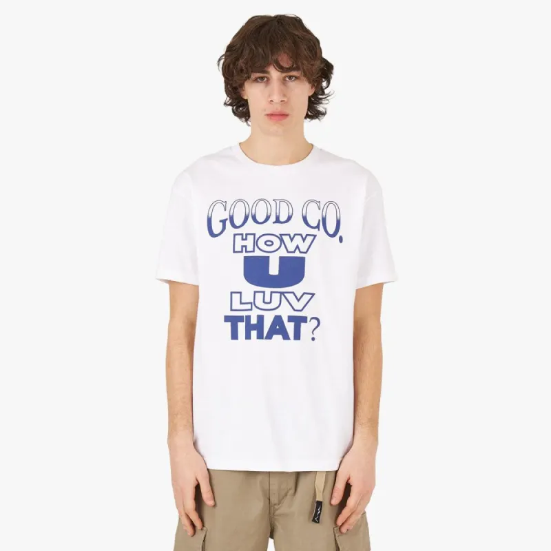 The Good Company Luv Tee / White sold by Livestock