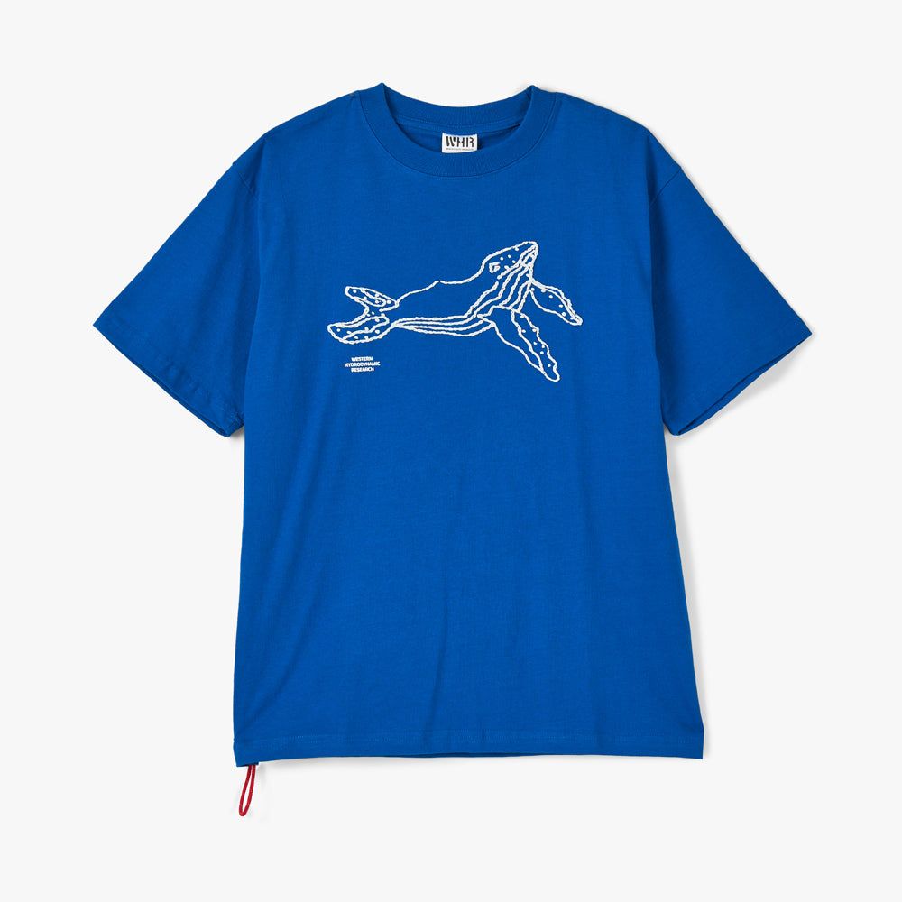 Western Hydrodynamic Research Whale T-shirt / Blue sold by Livestock product image thumbnail 4