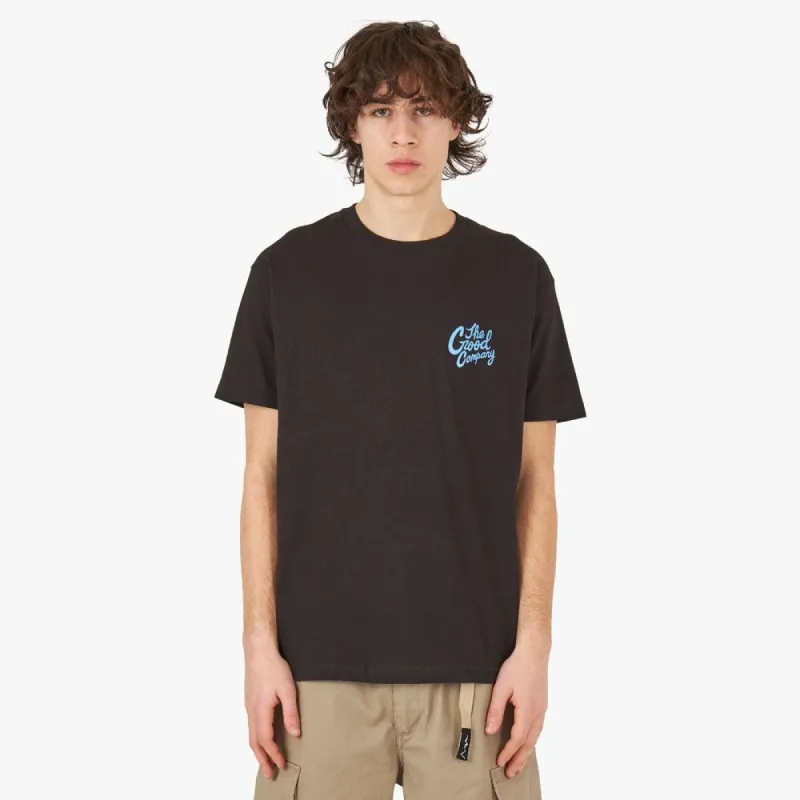 The Good Company Good Time Tee Black / Blue sold by Livestock
