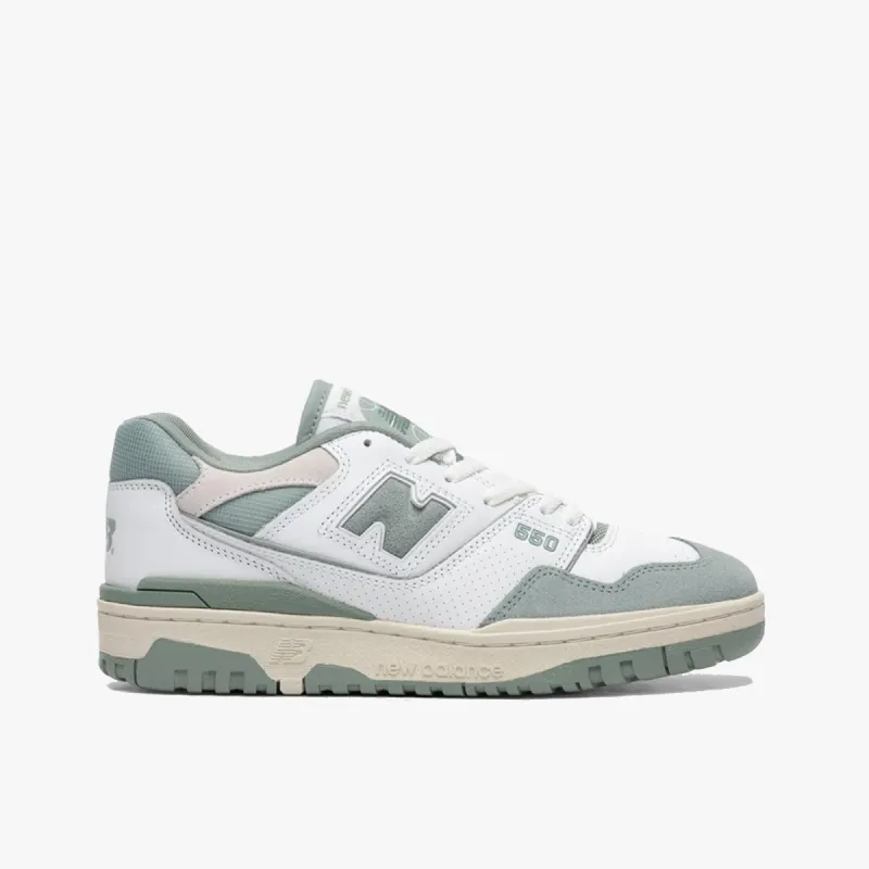New Balance BB550NED White / Juniper sold by Livestock