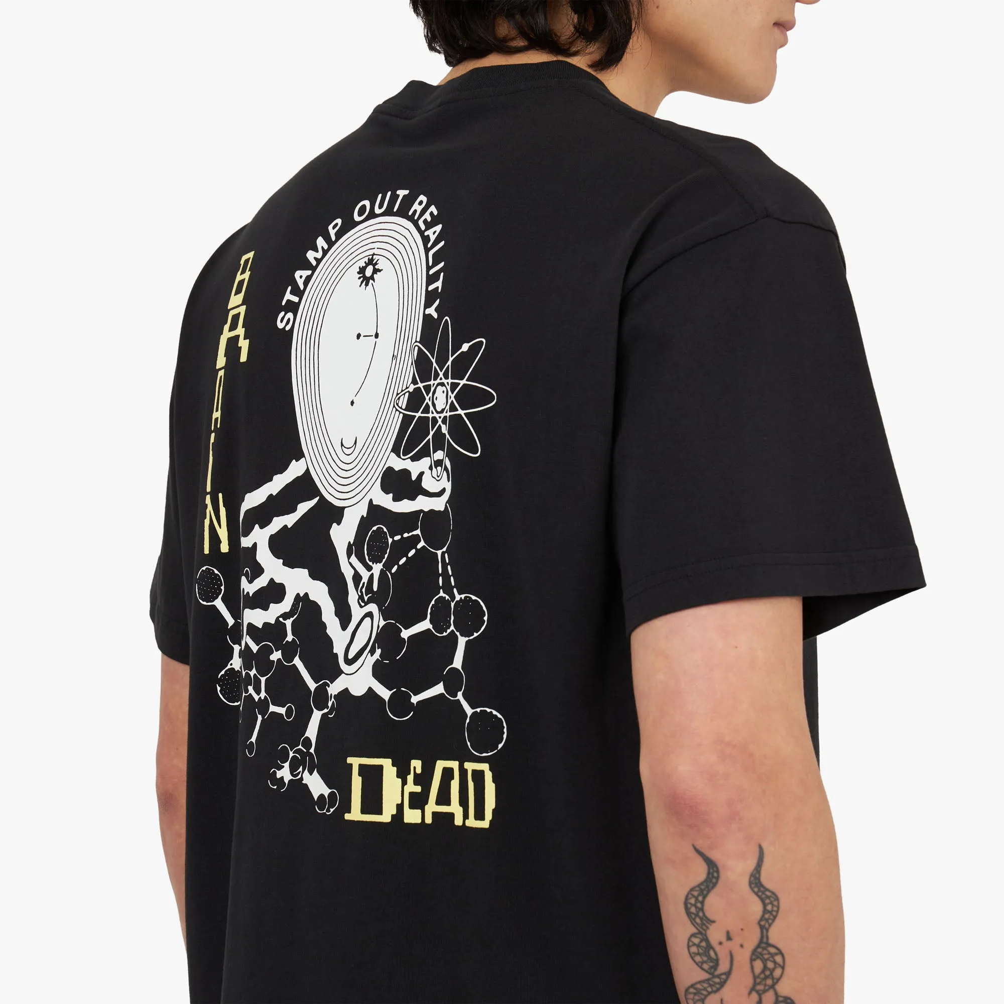 Brain Dead Hidden Tech T-shirt / Black sold by Livestock product image thumbnail 5
