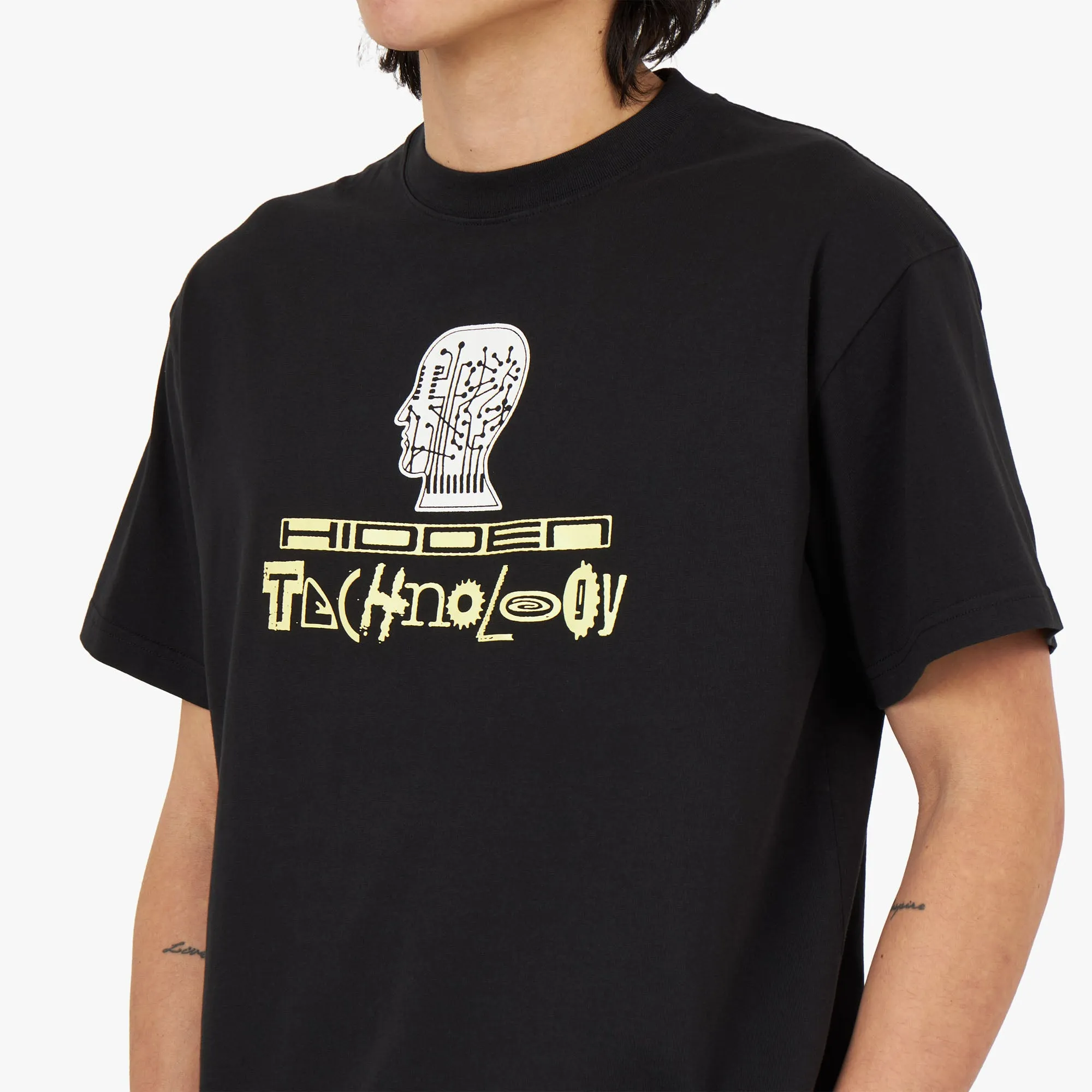 Brain Dead Hidden Tech T-shirt / Black sold by Livestock product image thumbnail 4