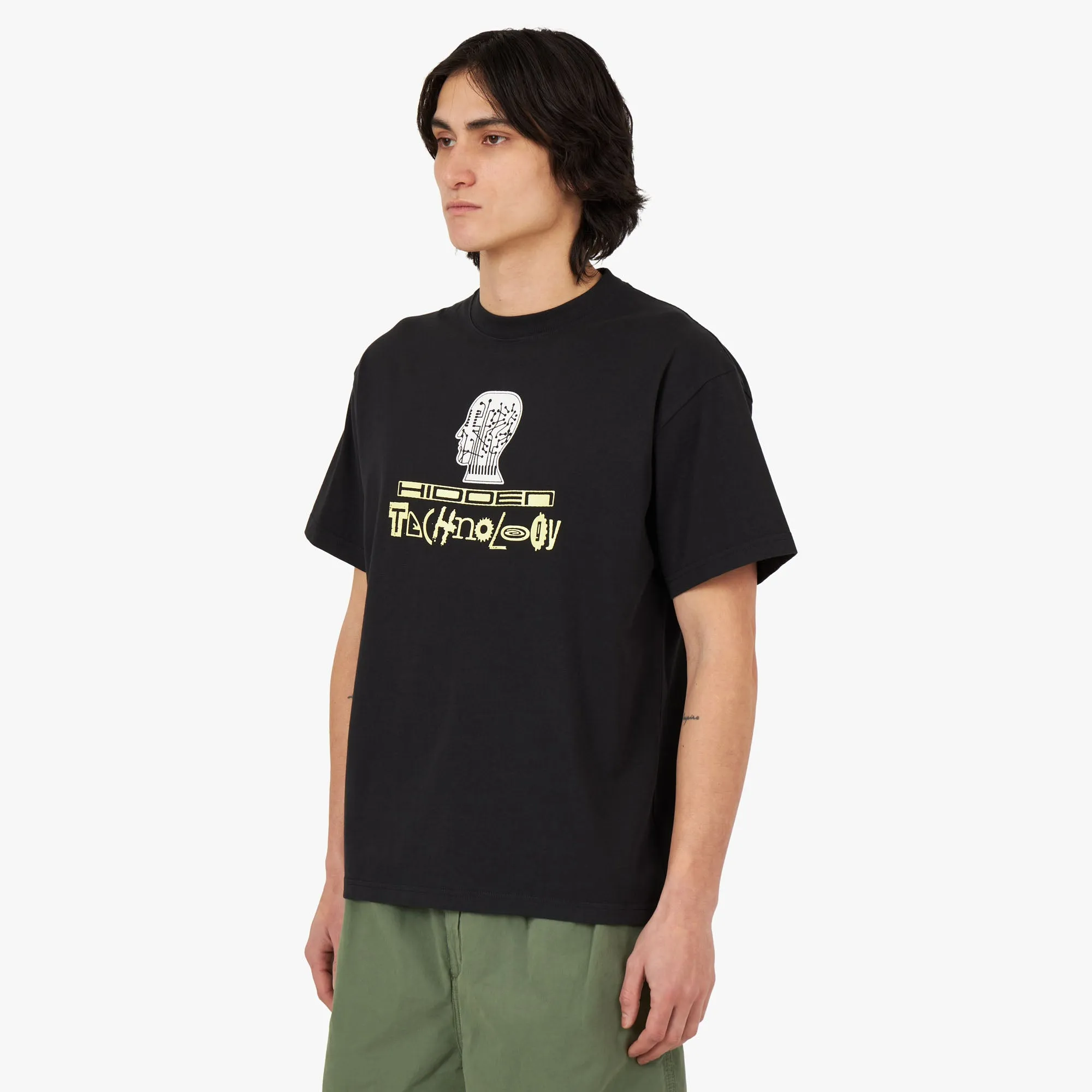 Brain Dead Hidden Tech T-shirt / Black sold by Livestock product image thumbnail 2