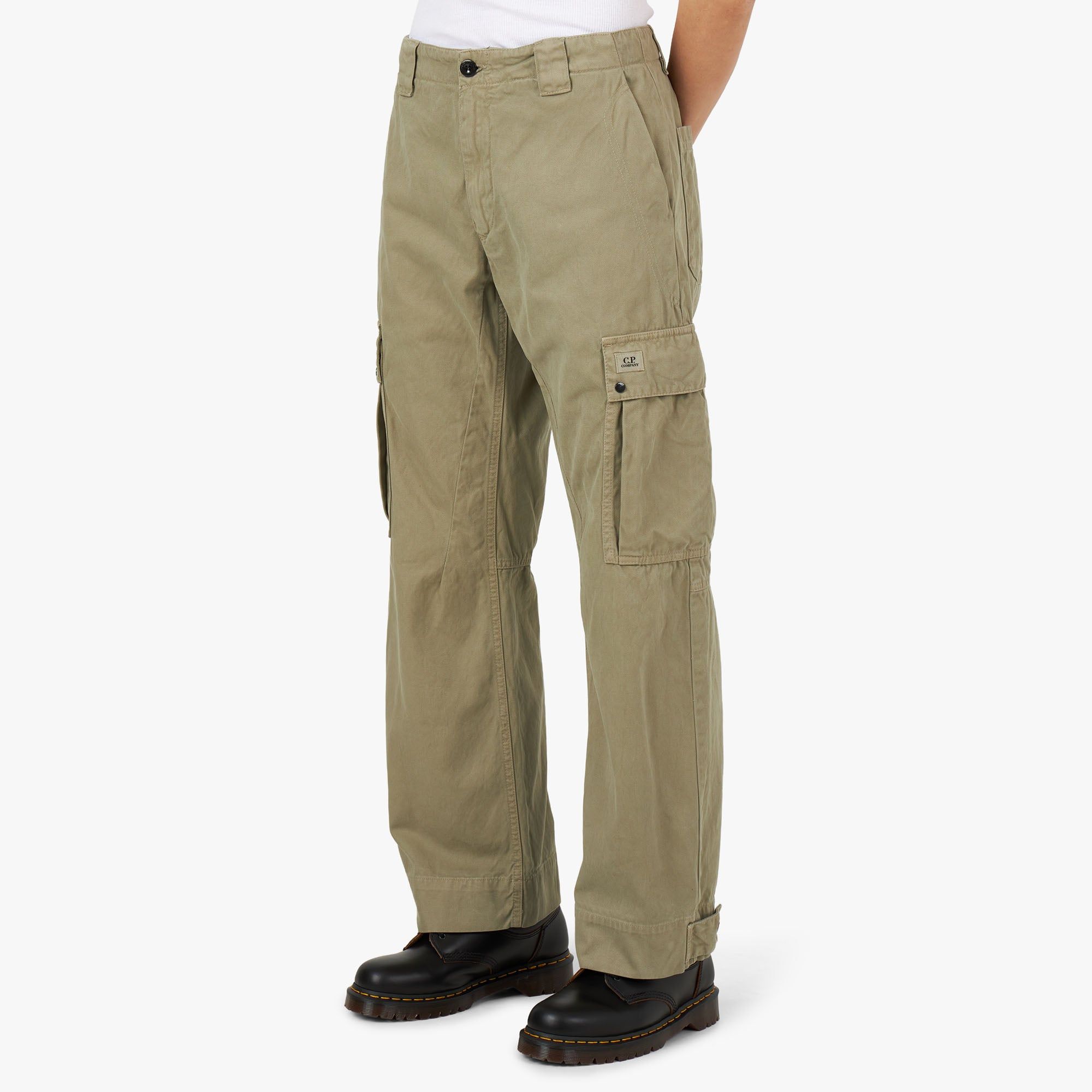 C.P. Company Military Twill Emerized Cargo Pants sold by Livestock product image thumbnail 2
