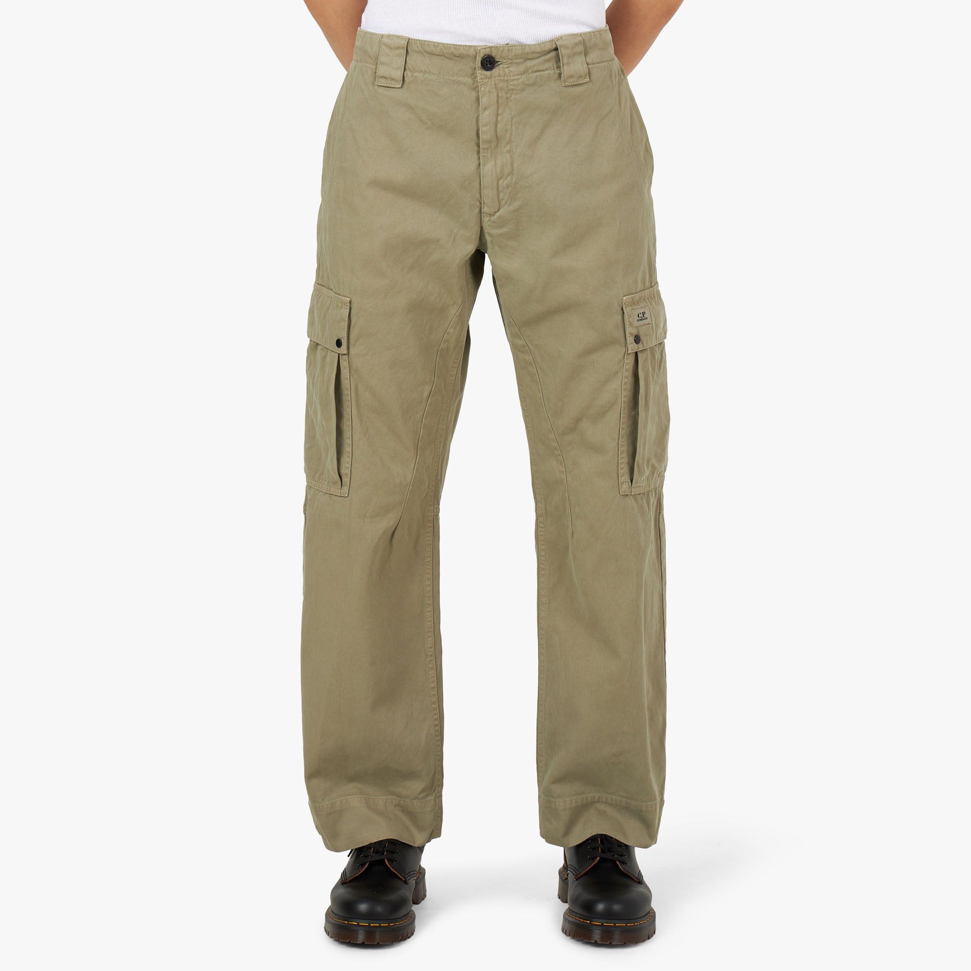C.P. Company Military Twill Emerized Cargo Pants | Parallel