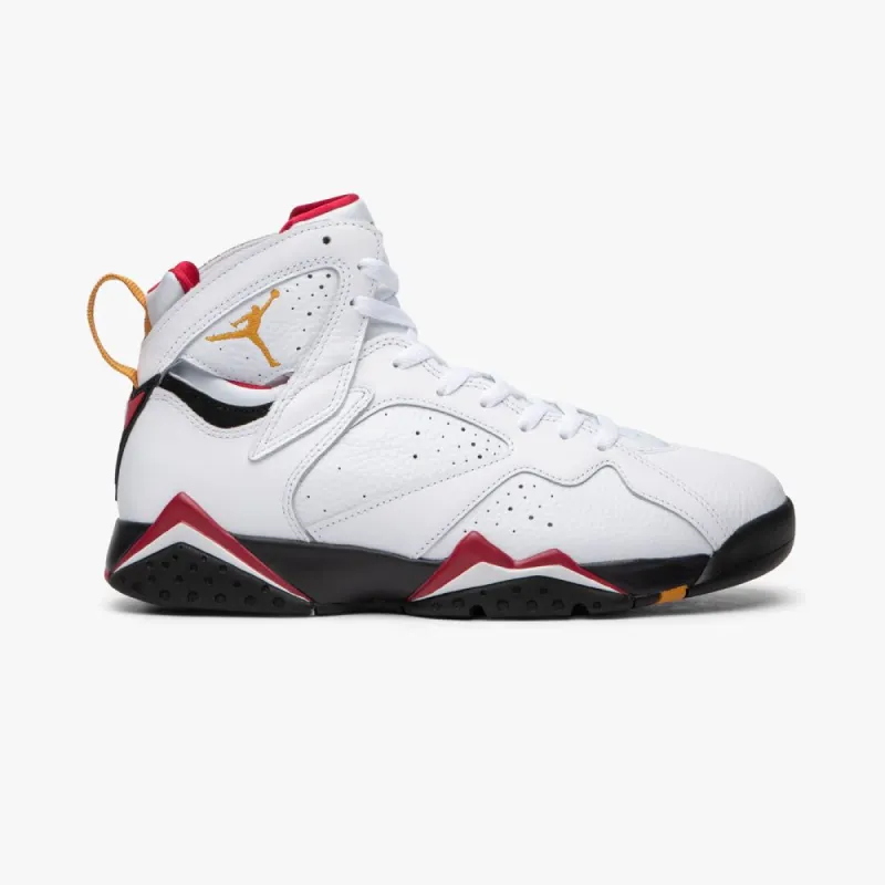 Jordan 7 Retro White / Black - Cardinal Red sold by Livestock
