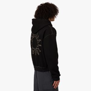 4YE Signature Logo Zip Hoodie Black / Gold sold by Livestock