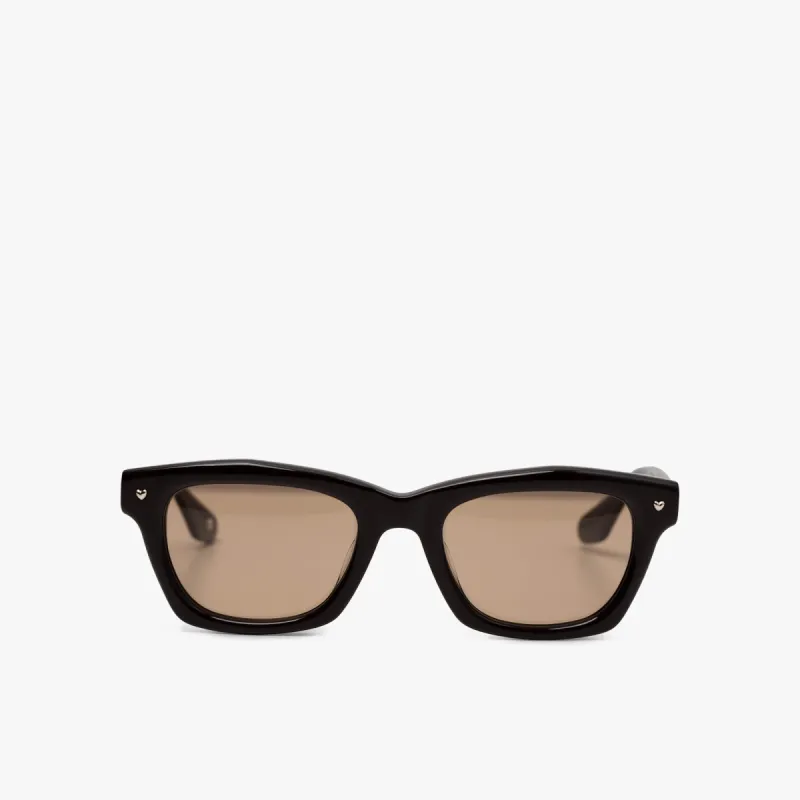 Bonnie Clyde Mercutio Sunglasses Dark Brown / Yellow | Parallel