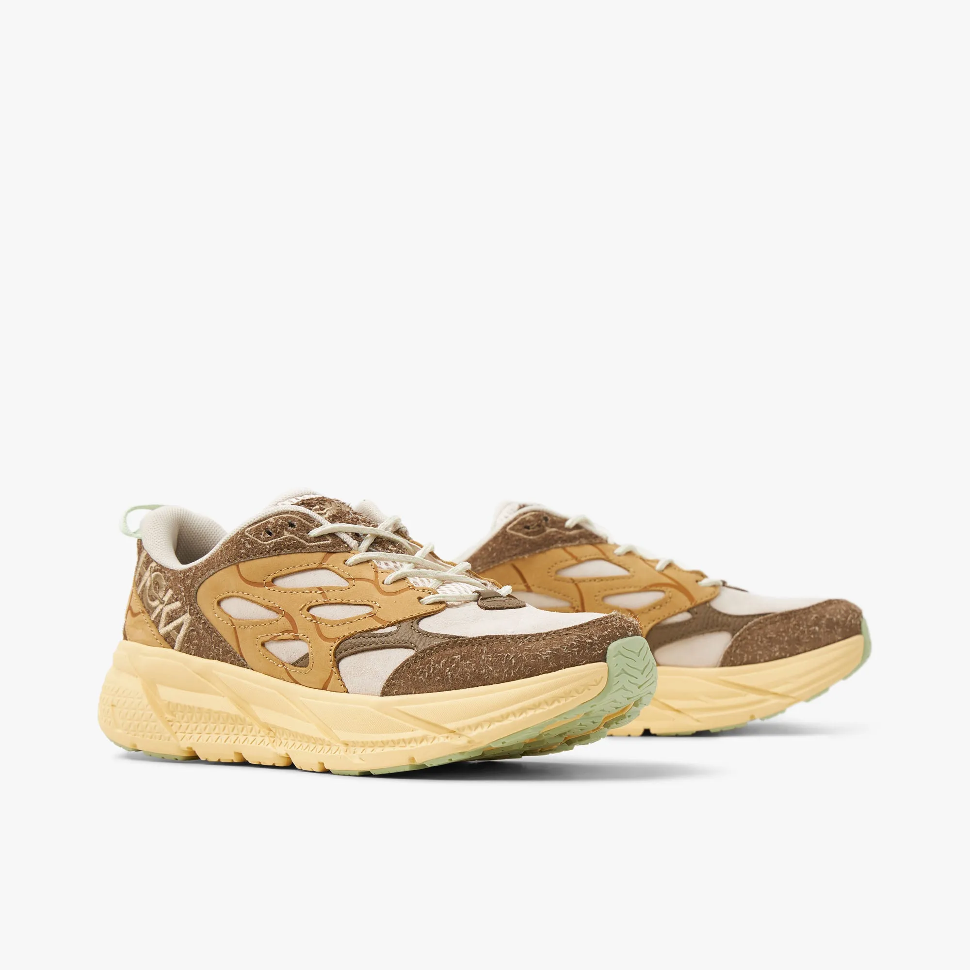 Hoka U Clifton L Suede TP Oat Milk / Pollen sold by Livestock product image thumbnail 3