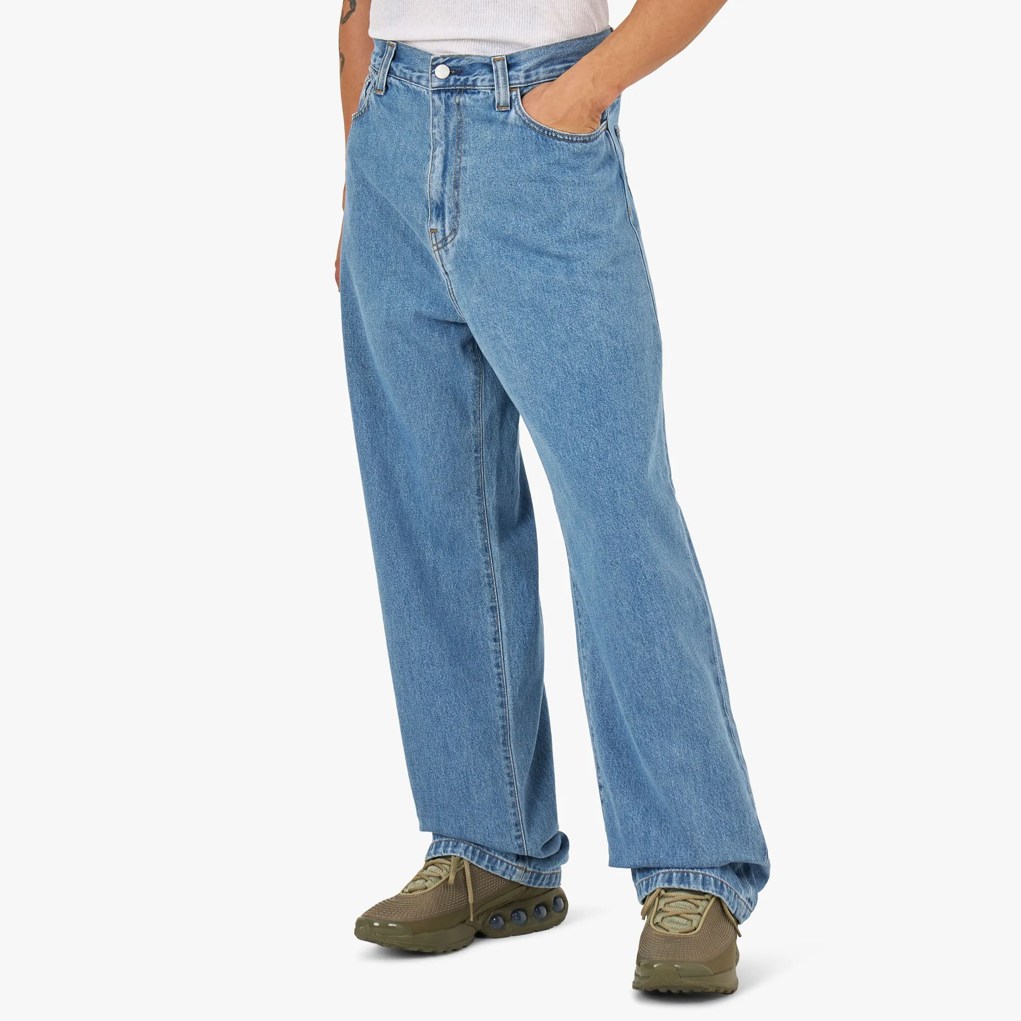 Carhartt WIP Landon Pant / Blue / Stone washed sold by Livestock product image thumbnail 2